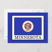 Minnesota Postkarte (Vorne/Hinten)