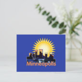 Minnesota Postkarte (Stehend Vorderseite)