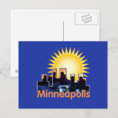 Minnesota Postkarte (Vorne/Hinten)
