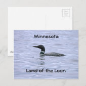 Minnesota Postkarte (Vorne/Hinten)