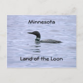 Minnesota Postkarte (Vorderseite)