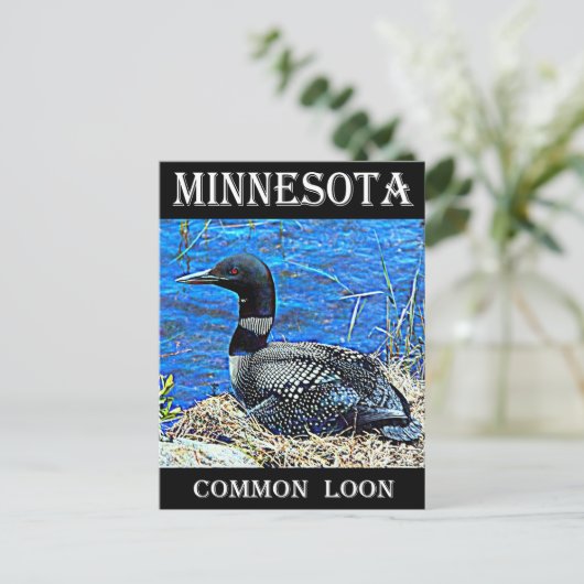 Minnesota Postkarte (Stehend Vorderseite)
