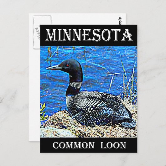 Minnesota Postkarte (Vorne/Hinten)
