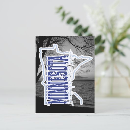 Minnesota Postkarte (Stehend Vorderseite)