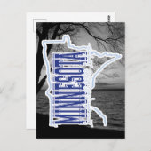 Minnesota Postkarte (Vorne/Hinten)