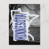 Minnesota Postkarte (Vorderseite)