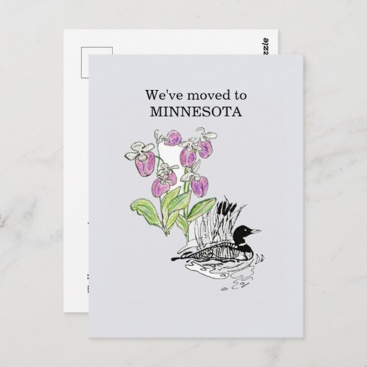 Minnesota Postkarte (Vorne/Hinten)