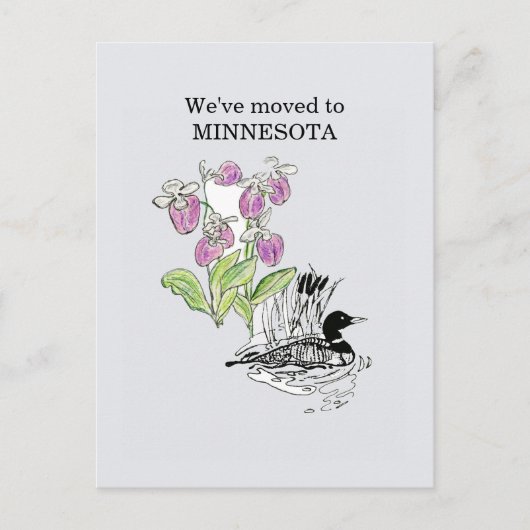 Minnesota Postkarte (Vorderseite)