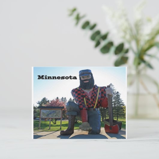 Minnesota Postkarte (Stehend Vorderseite)
