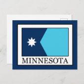 Minnesota Postkarte (Vorne/Hinten)