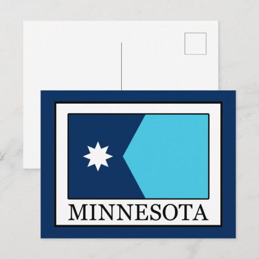 Minnesota Postkarte (Vorne/Hinten)