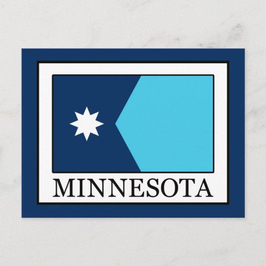 Minnesota Postkarte (Vorderseite)