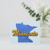 Minnesota Postkarte (Stehend Vorderseite)
