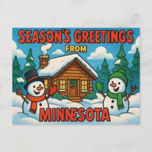MINNESOTA POSTKARTE