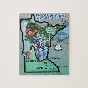 Minnesota-Puzzlespiel Puzzle