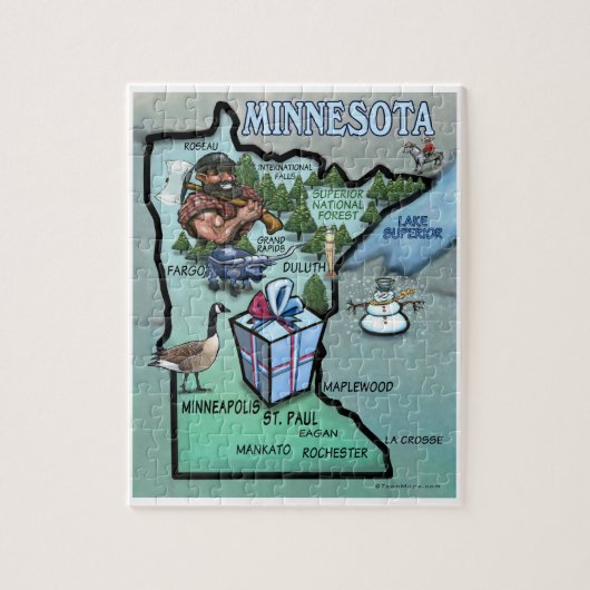 Minnesota-Puzzlespiel Puzzle (Vertikal)