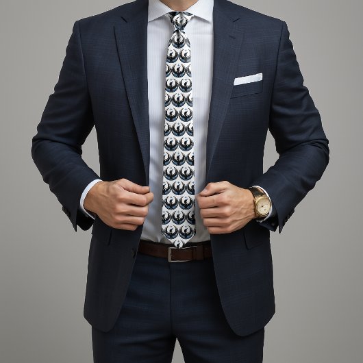 Minnesota Rebel Bird New State Flag Krawatte