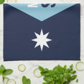 Minnesota Rebel New State Flag Geschirrtuch (Gefaltet)