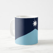 Minnesota Rebel New State Flag Kaffeetasse (Vorderseite Links)