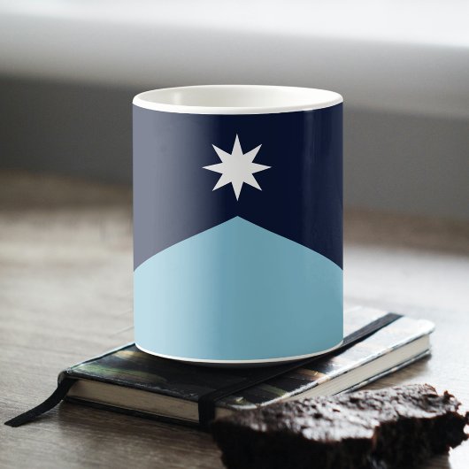 Minnesota Rebel New State Flag Kaffeetasse