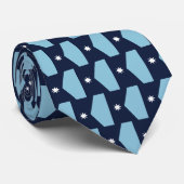 Minnesota Rebel New State Flag Krawatte (Gerollt)