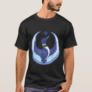 Minnesota-Rebell-Laut neue Flagge des Bundesstaate T-Shirt