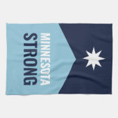 Minnesota-Rebell Neue Staatsflagge Geschirrtuch (Horizontal)