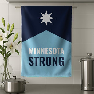 Minnesota-Rebell Neue Staatsflagge Geschirrtuch
