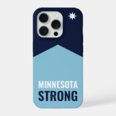 Minnesota-Rebell Neue Staatsflagge iPhone Hülle (Rückseite)