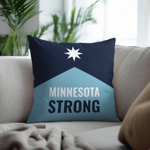 Minnesota-Rebell Neue Staatsflagge Kissen