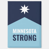 Minnesota-Rebell Neue Staatsflagge Magnet (Vorderseite)