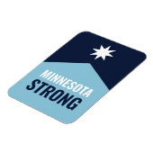 Minnesota-Rebell Neue Staatsflagge Magnet (Linke Seite)