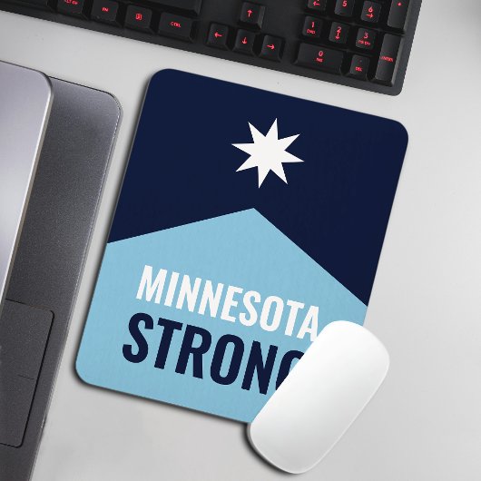 Minnesota-Rebell Neue Staatsflagge Mousepad