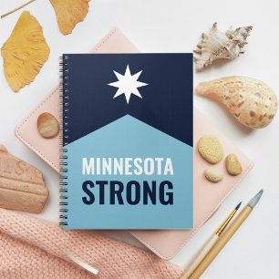 Minnesota-Rebell Neue Staatsflagge Notizblock