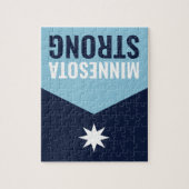 Minnesota-Rebell Neue Staatsflagge Puzzle (Vertikal)