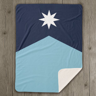 Minnesota-Rebell Neue Staatsflagge Sherpadecke
