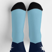 Minnesota-Rebell Neue Staatsflagge Socken (Oben)
