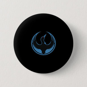 Minnesota-Rebellen-Taucher-Allianz-Symbol mn Button