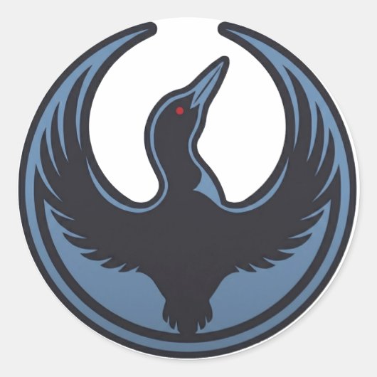 Minnesota Rebellion Classic Round Sticker (Vorderseite)
