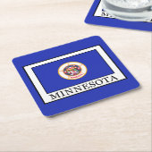 Minnesota Rechteckiger Pappuntersetzer (angewinkelt)