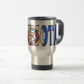 Minnesota-Reise-Tasse Reisebecher (VorderseiteRechts)