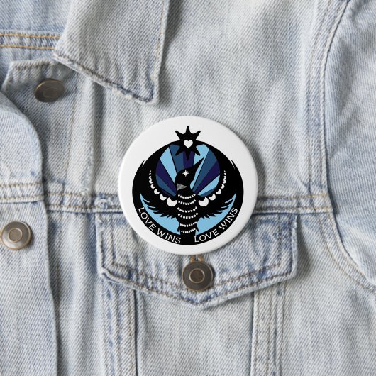 Minnesota Resistance Loon Design button (Beispiel)
