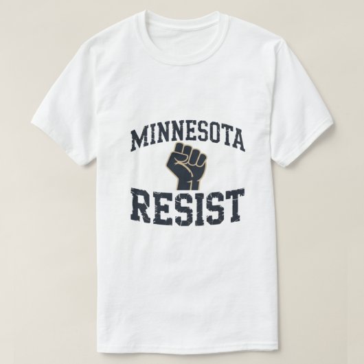 Minnesota Resistance Protest Shirt (Design vorne)