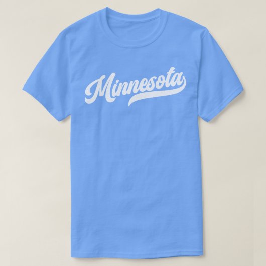 Minnesota Retro Minnesota Timberwolves T-Shirt (Design vorne)