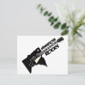 Minnesota Rocks! Postkarte (Stehend Vorderseite)