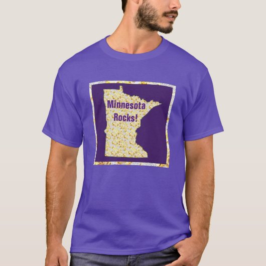 Minnesota Rocks! T-Shirt (Vorderseite)