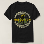 Minnesota Sasquatch Research Team Bigfoot Glauver T-Shirt (Design vorne)