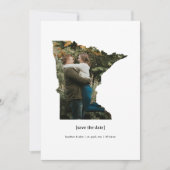 Minnesota Save the Date Fotokarte (Vorderseite)