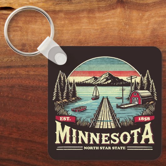 Minnesota Schlüsselanhänger (Vorderseite)