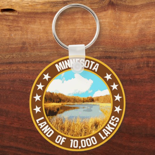 Minnesota Schlüsselanhänger (Rückseite)